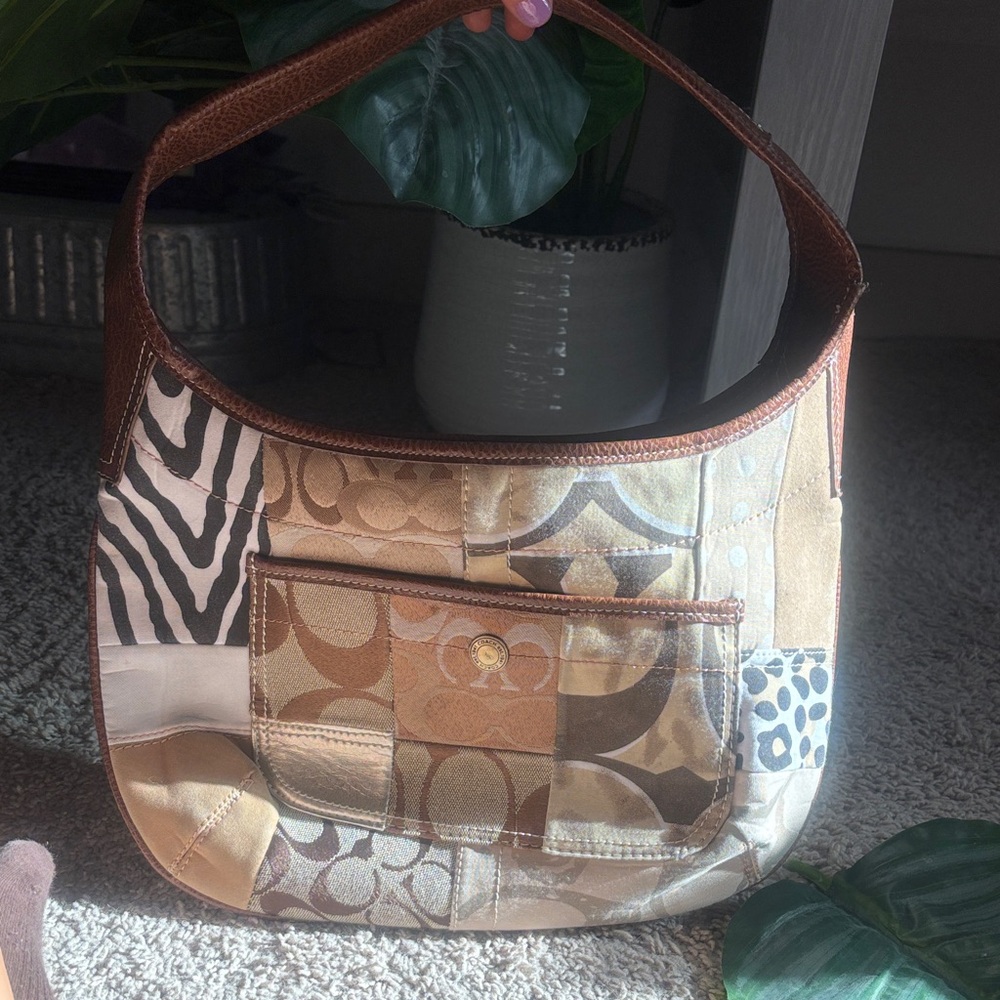 Coach Patchwork Shoulder Bag